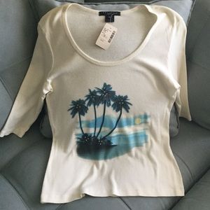 Tropical tee Size L